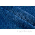 100% tissu de flanelle Jacquard Diamond Jacquard